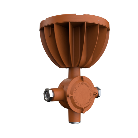 Светильник Ex-FHB 1-103-70-850-C120; корпус 90; коробка 3 ввода; кронштейн