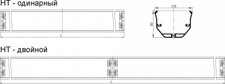 Светильник HT-3G13-1530 Halla lighting 24W серебро